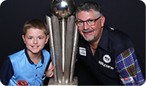 Gary Anderson Visits Dublin Darts Club for Special Exhibition Night