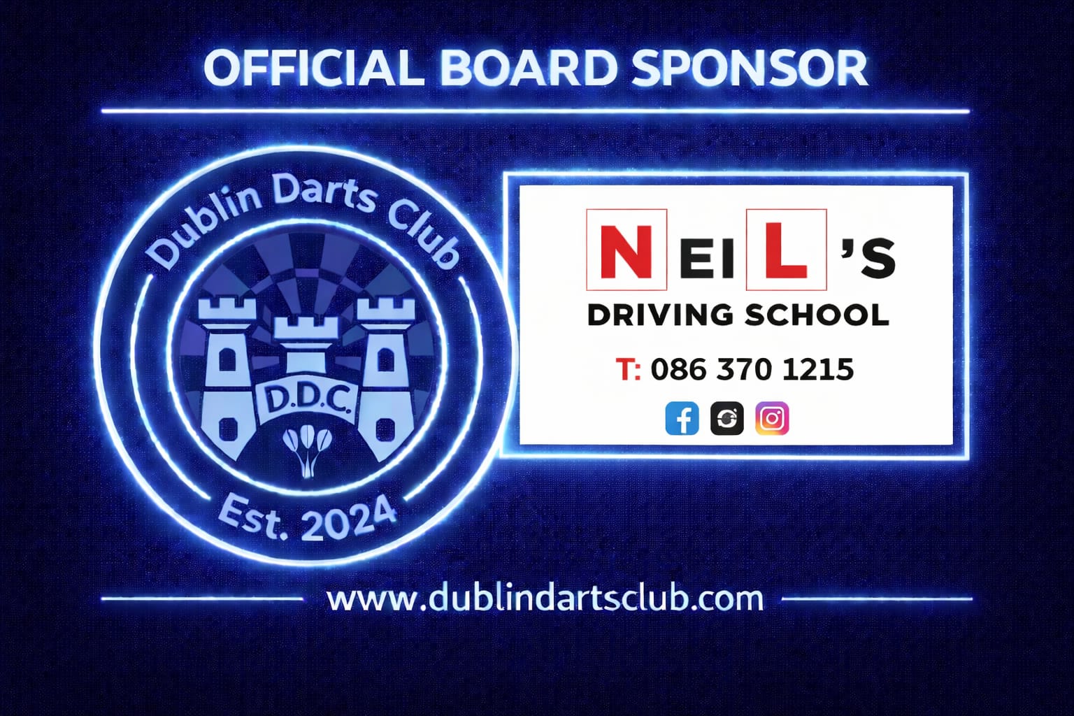 Neils Driving School Sponsor