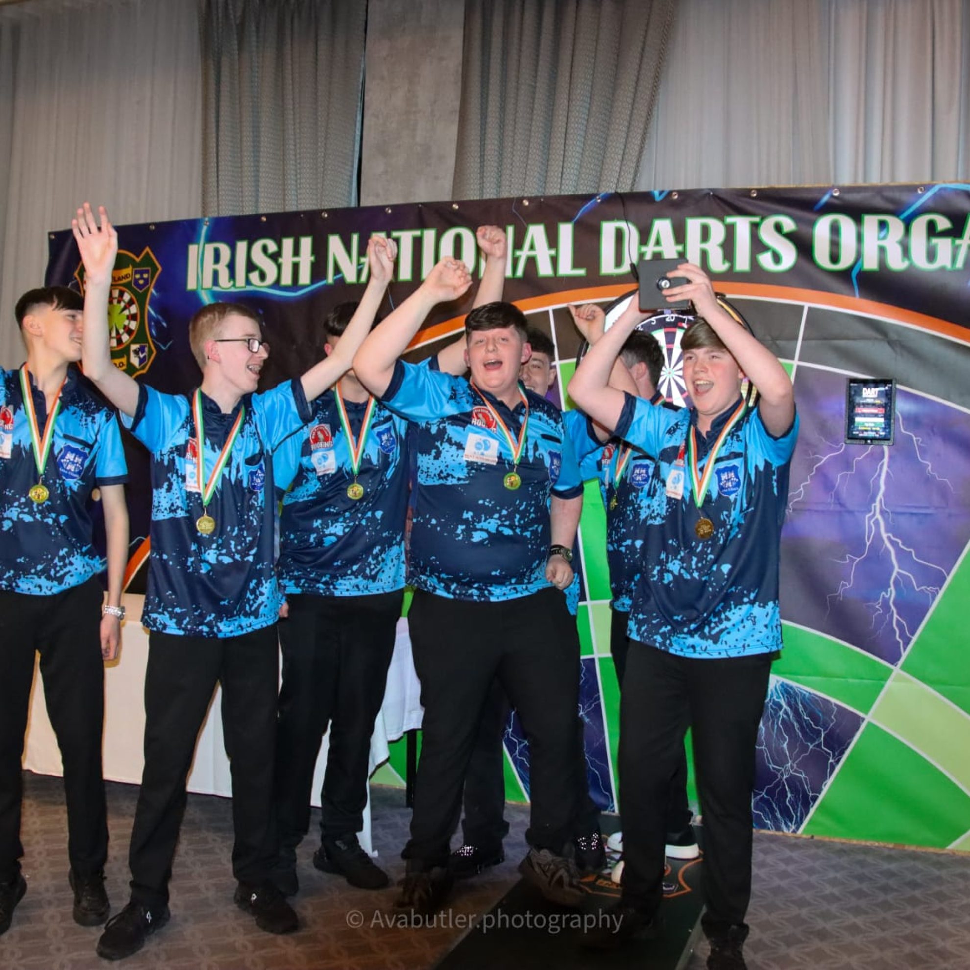 dublin youths celebrating all irelands